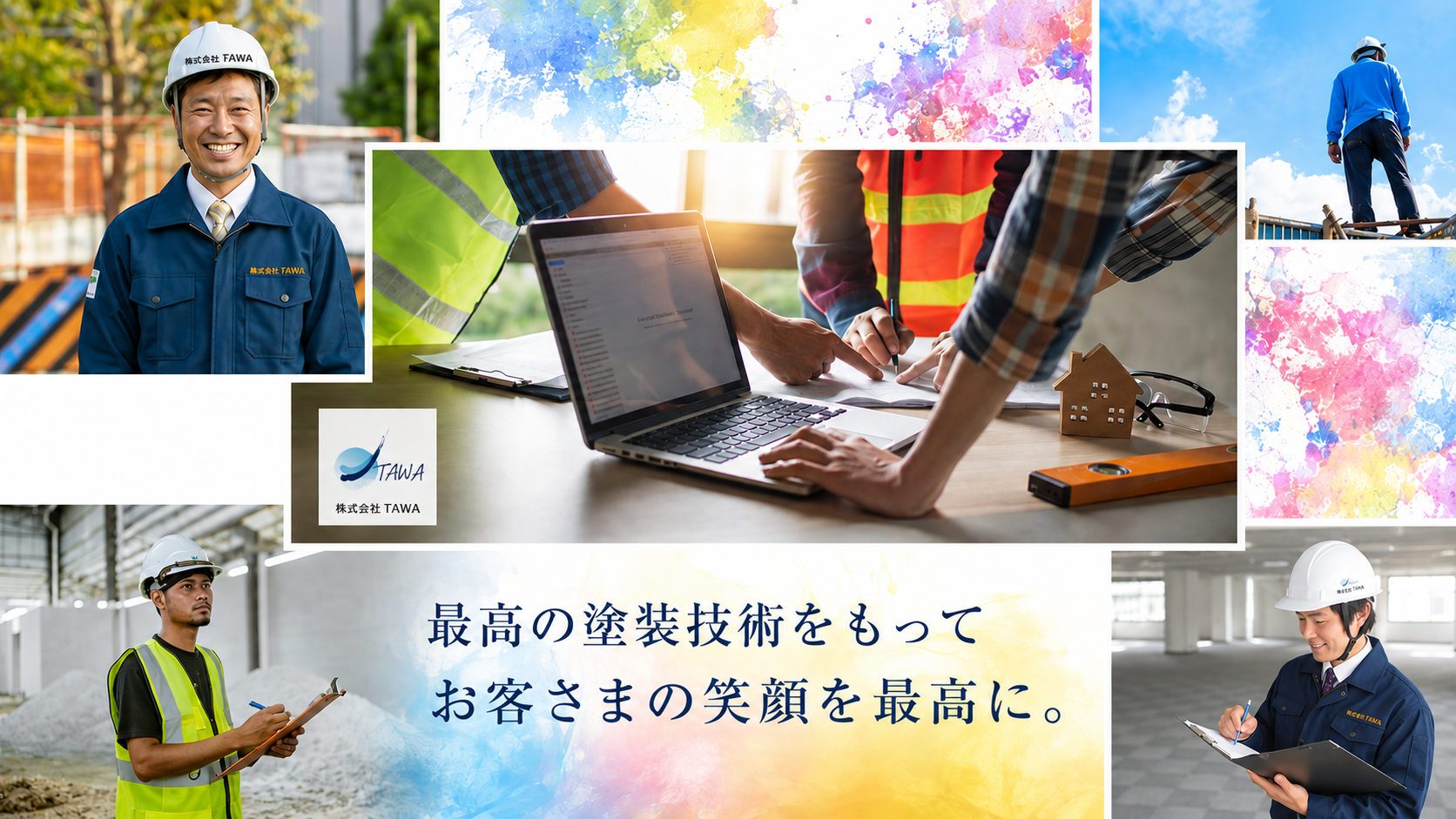 田和塗装工業株式会社　トップスライド３